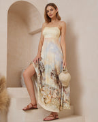 SKY MAXI DRESS - PRINT