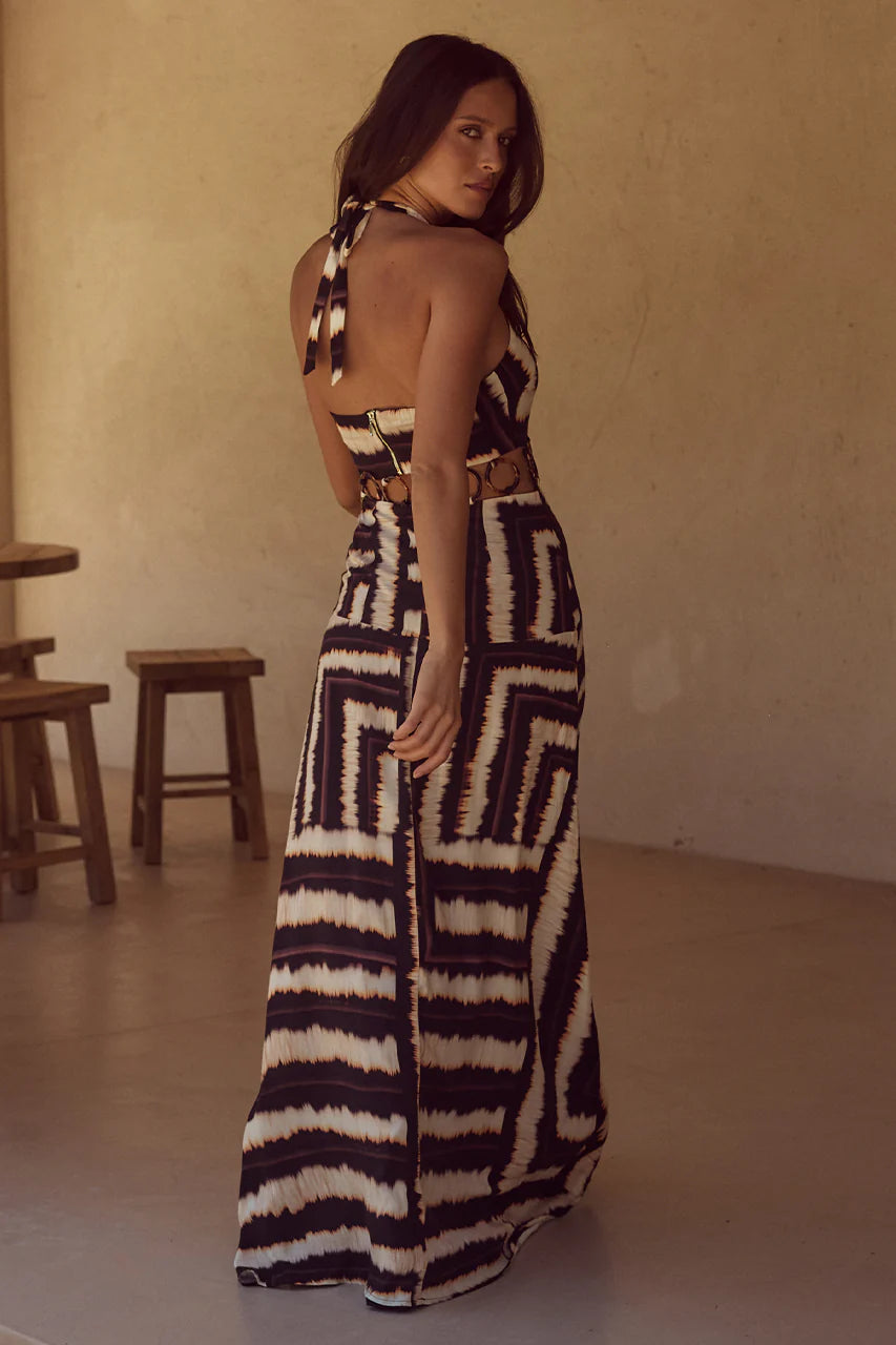 NORIA MAXI DRESS - NORIA PRINT