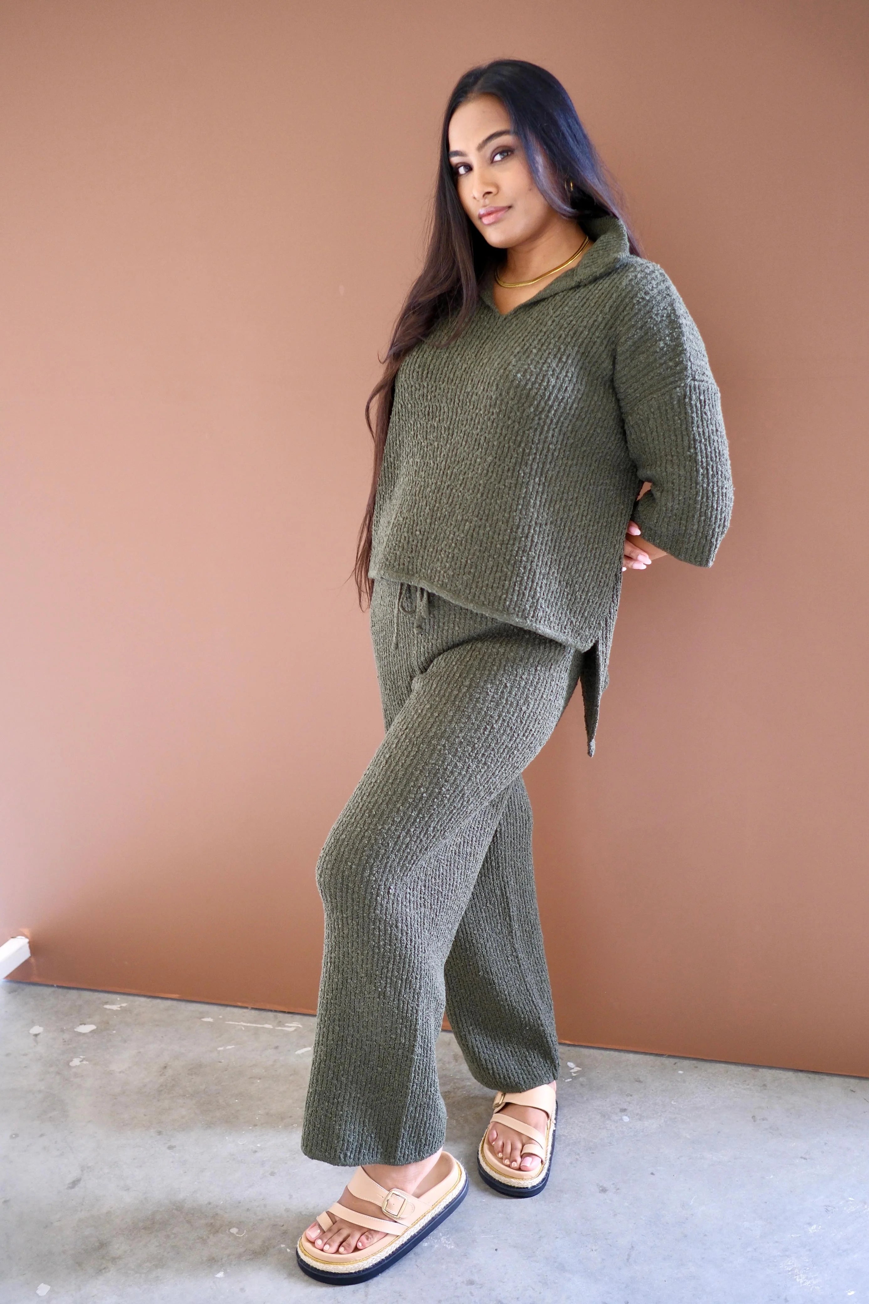RINA KHAKI JUMPER