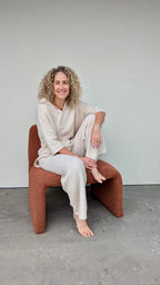 RINA HONEY BUTTER CREAM JUMPER