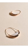 DREAMER STONE CRESCENT EARINGS