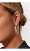 MADDOX JEWELLED COCKTAIL HOOPS (CRYSTAL)