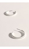 MIDI DOUBLE TWIST HOOPS