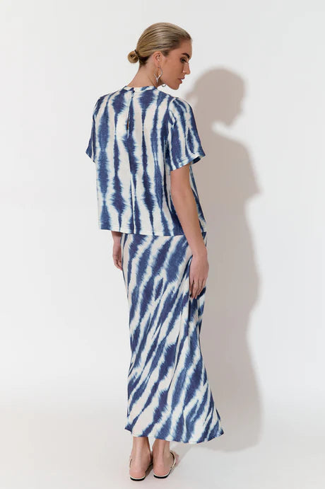 ARDEN PRINT CUPRO TOP