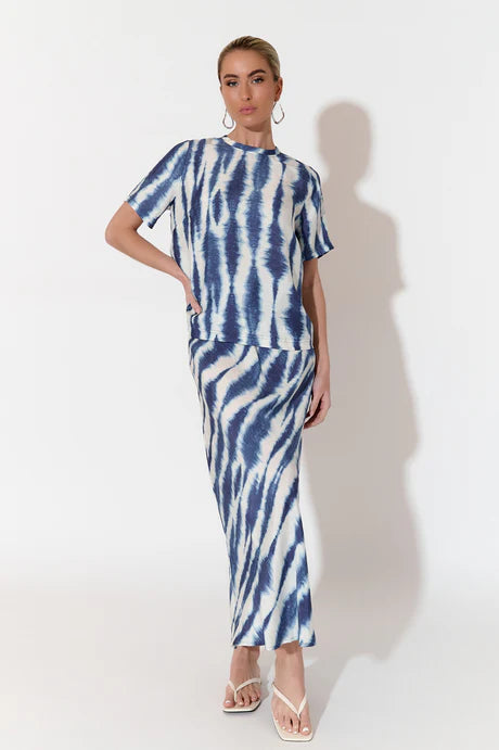 ARDEN PRINT CUPRO TOP