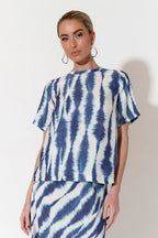 ARDEN PRINT CUPRO TOP