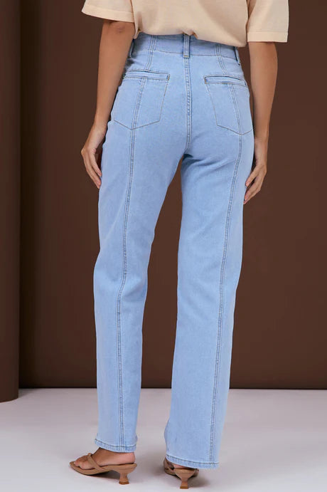 BLAIRE STRAIGHT LEG JEAN (LIGHT DENIM)