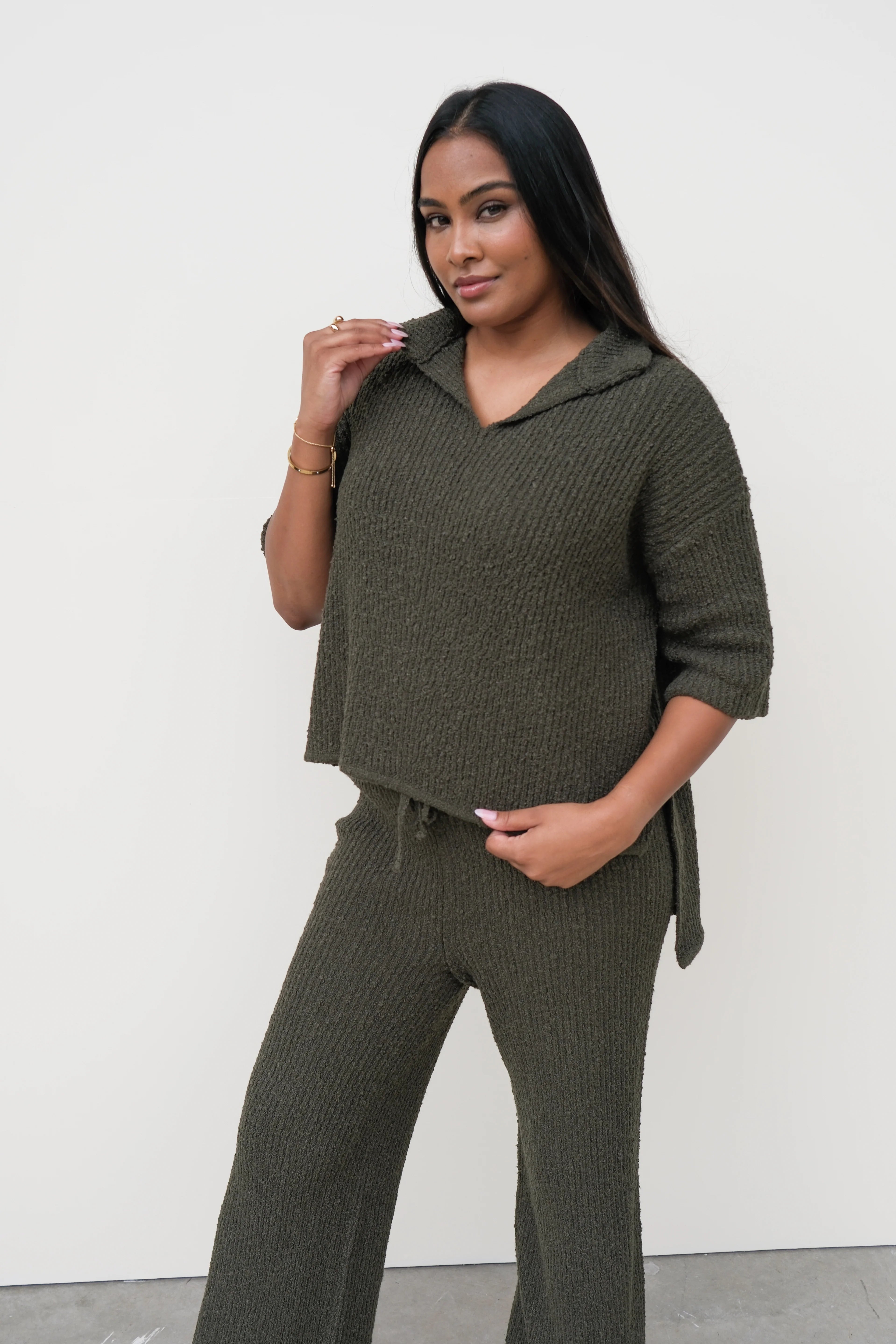 RINA KHAKI JUMPER