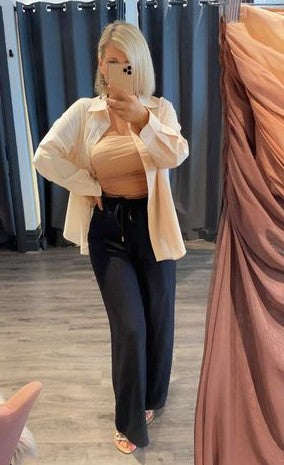 CARAMEL MOCHA MESH MIDAXI SKIRT