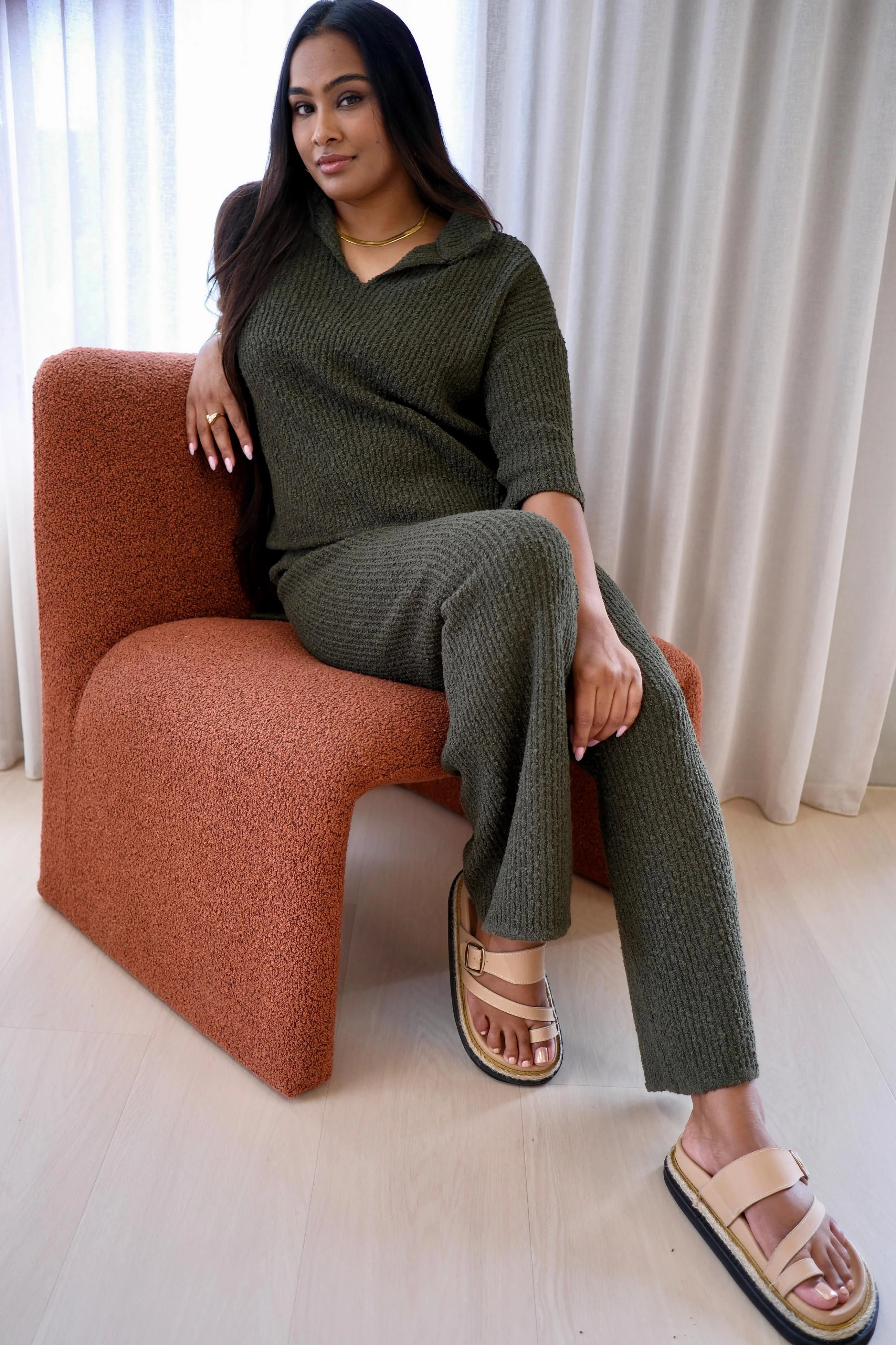 THEA KHAKI PANTS