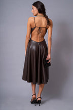 DAPHNI OPEN-BACK DRESS