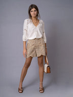 BASILLICA V-NECK BLOUSE