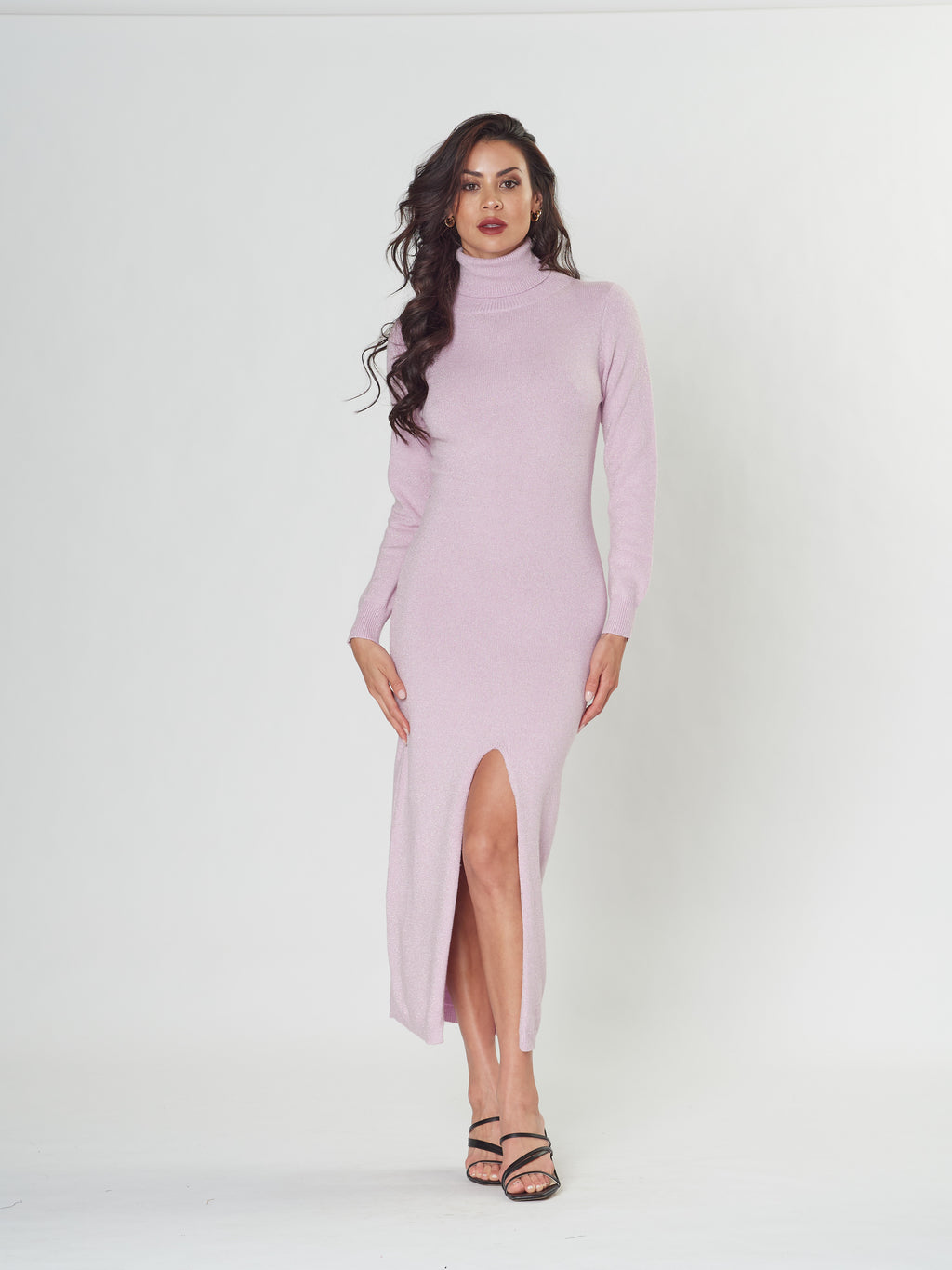 RAISE UP TURTLE NECK DRESS