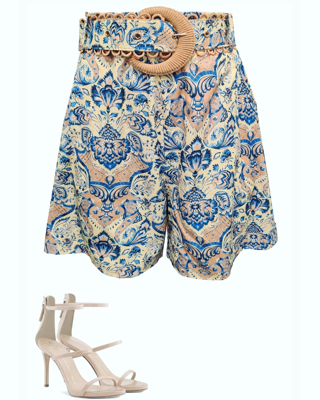 FLIGHT OF FAITH MOCHA SHORTS