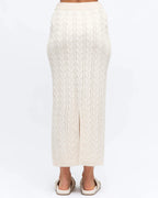 CABLE KNIT CO-ORD MIDI SKIRT