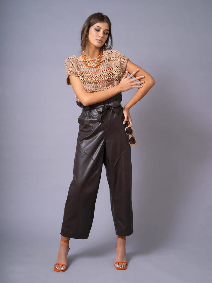 NEA PAPER BAG WAIST PANTS