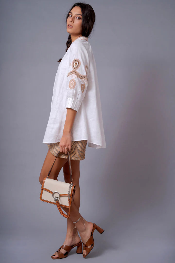 SLAVA EMBROIDERED SHIRT