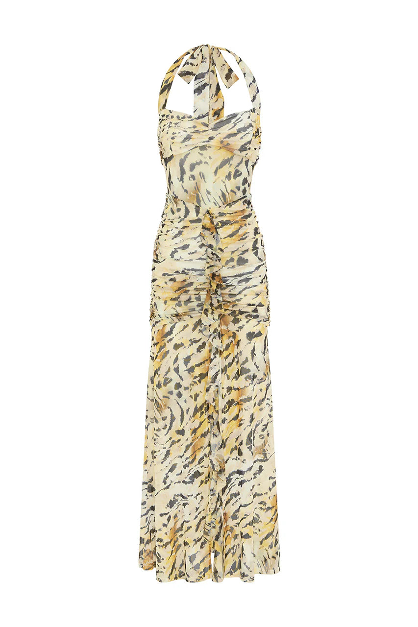 TORTINA MAXI DRESS - KANTINA PRINT