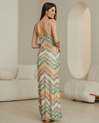 MESH MAXI DRESS