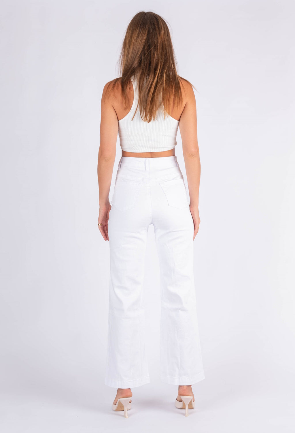 WHITE JEANS PANTS