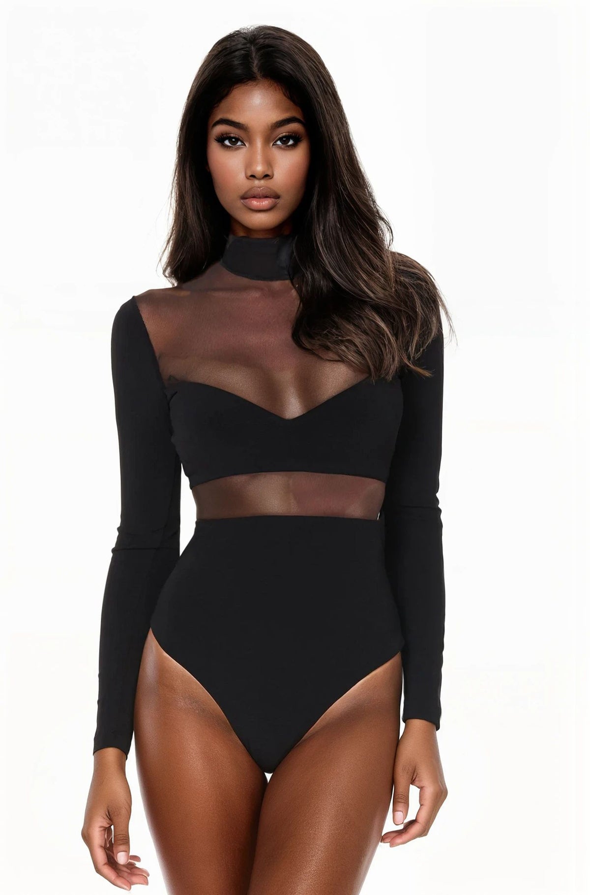 HYPNOTISE BODY SUIT BLACK