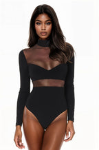HYPNOTISE BODY SUIT BLACK