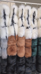 FAUX FOX FUR VEST
