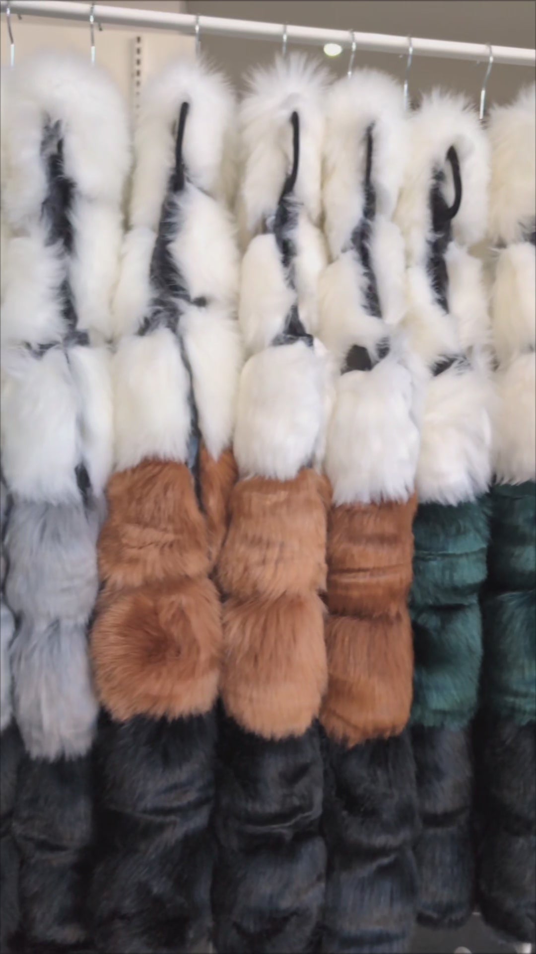 FAUX FOX FUR VEST