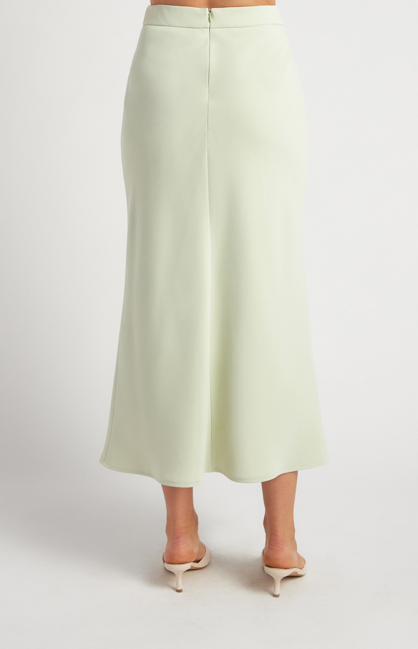 BELLA PISTACHIO VEST AND SKIRT SET
