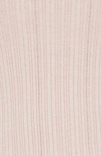 MOCK NECKLINE TEXTURED KNIT TOP