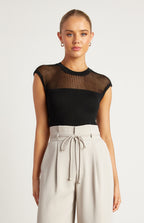 LILIANA SHEER TOP