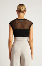 LILIANA SHEER TOP