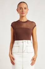 LILIANA SHEER TOP