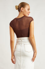 LILIANA SHEER TOP