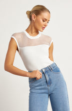 LILIANA SHEER TOP