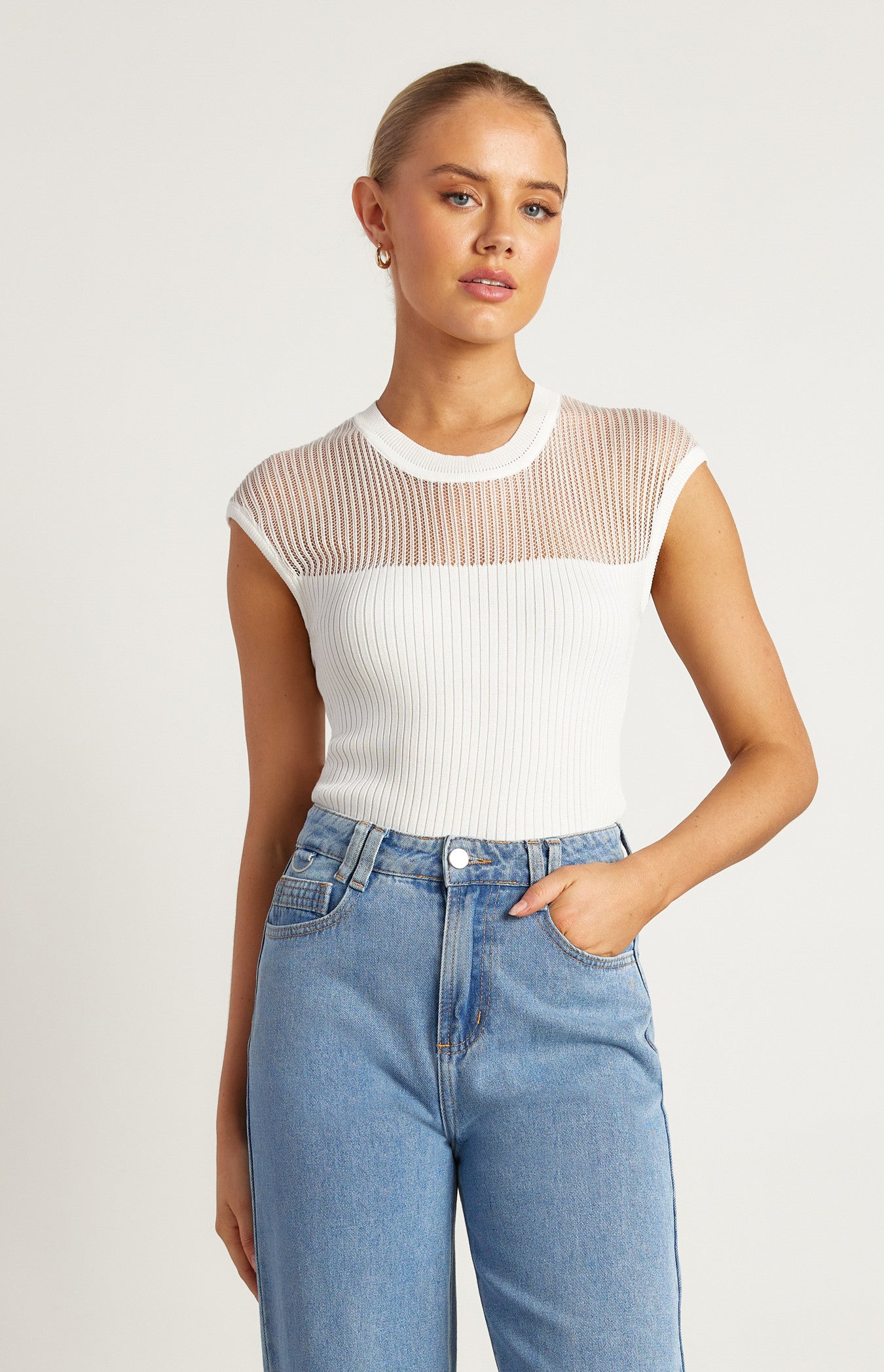 LILIANA SHEER TOP
