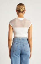 LILIANA SHEER TOP